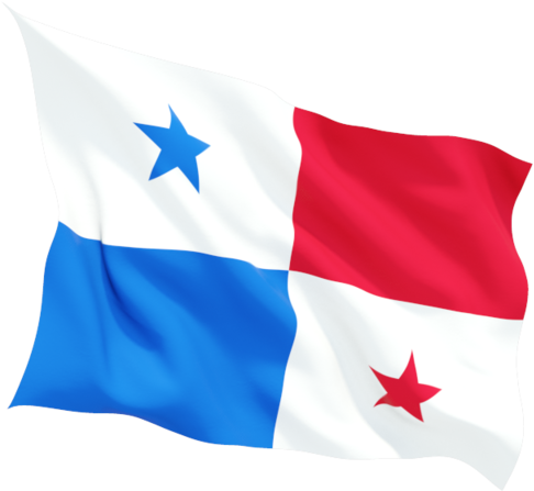 Panama Flag Waving PNG Image