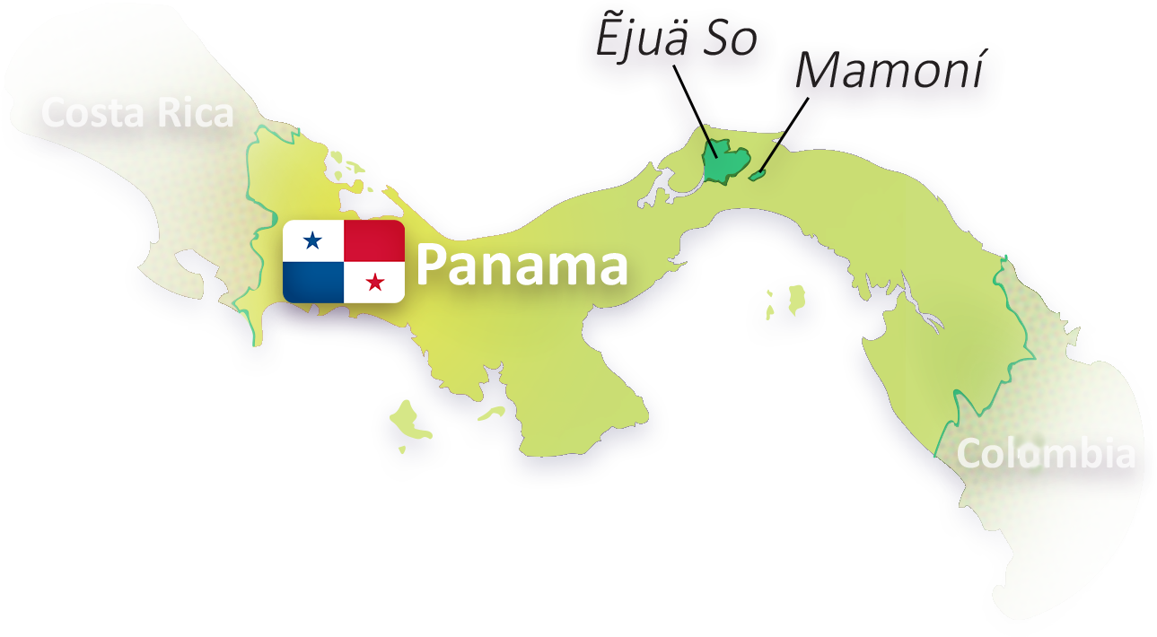 Panama Map Illustration PNG Image