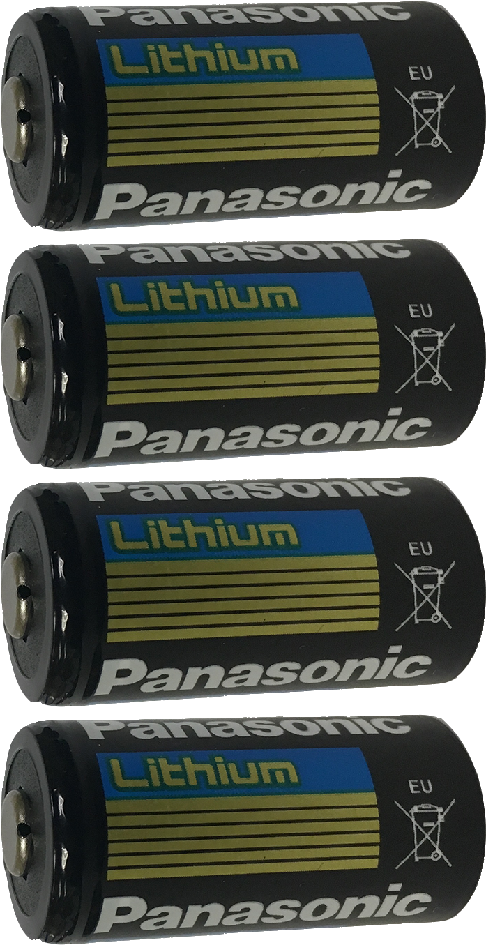 Panasonic Lithium Batteries Stacked PNG Image