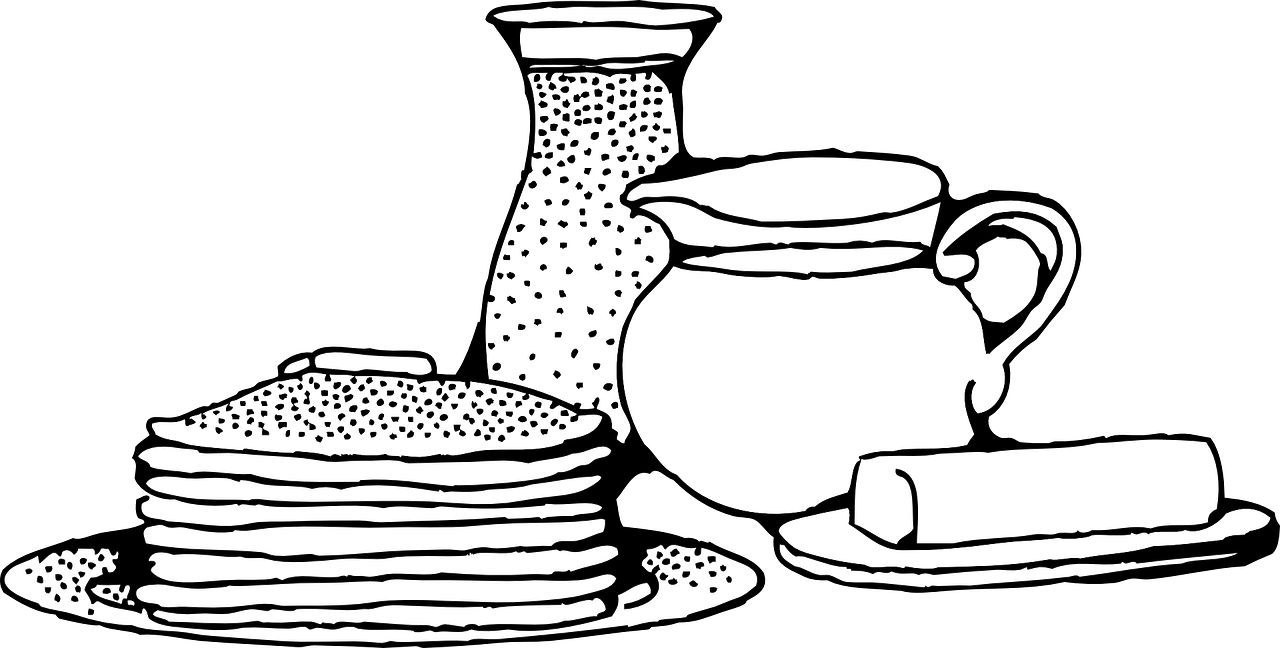 Pancake Breakfast Clipart PNG Image