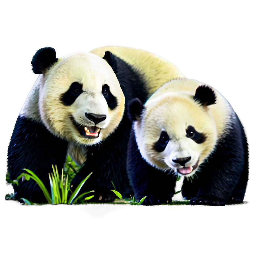 Panda Family Image Png 29 PNG Image