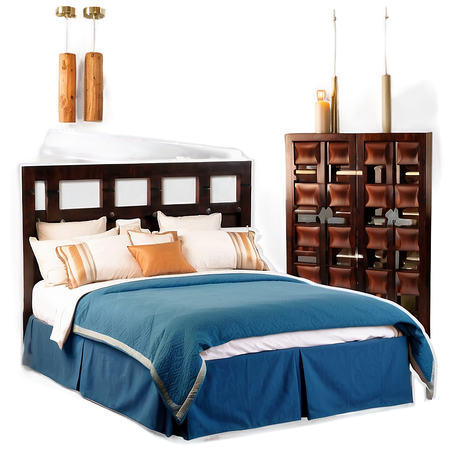 Panel Bed Traditional Png Qmd PNG Image