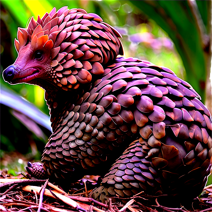 Pangolin Habitat Awareness Png 48 PNG Image