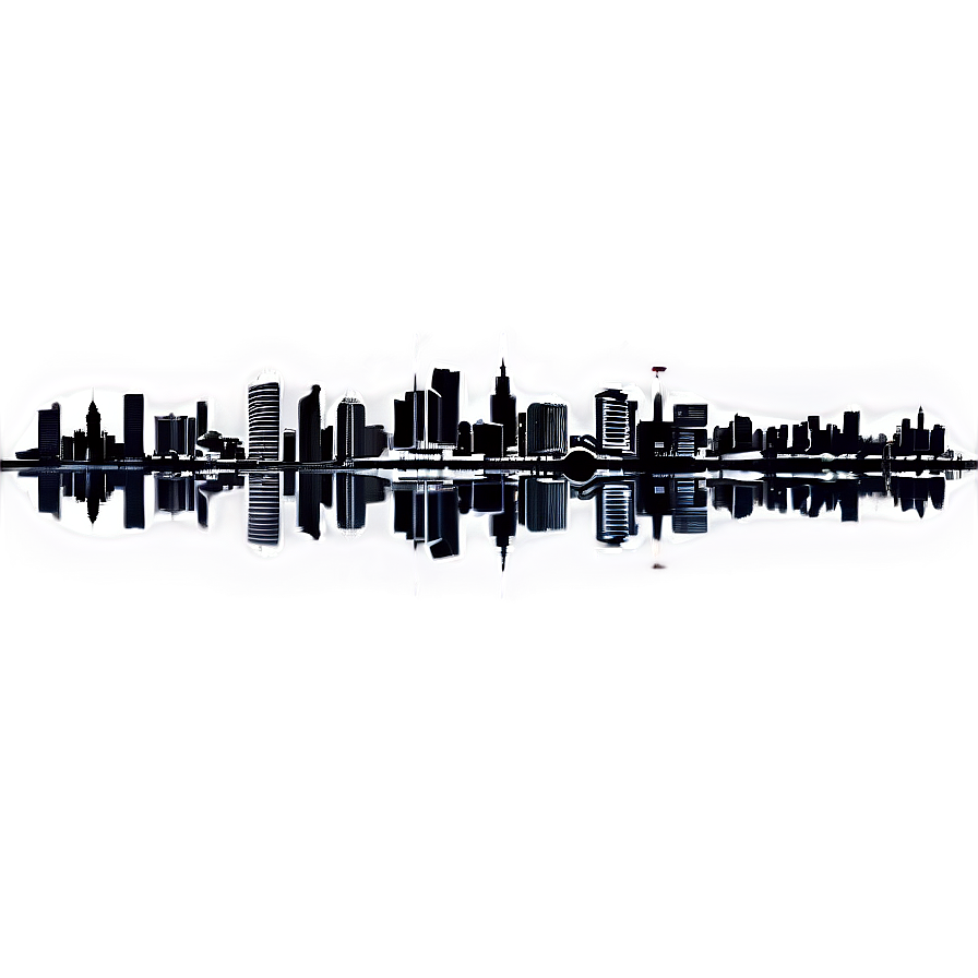 Panoramic City Skyline Png Fwl3 PNG Image