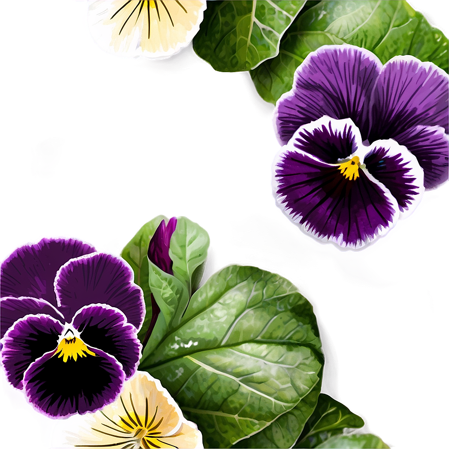 Pansy Background Png 06232024 PNG Image