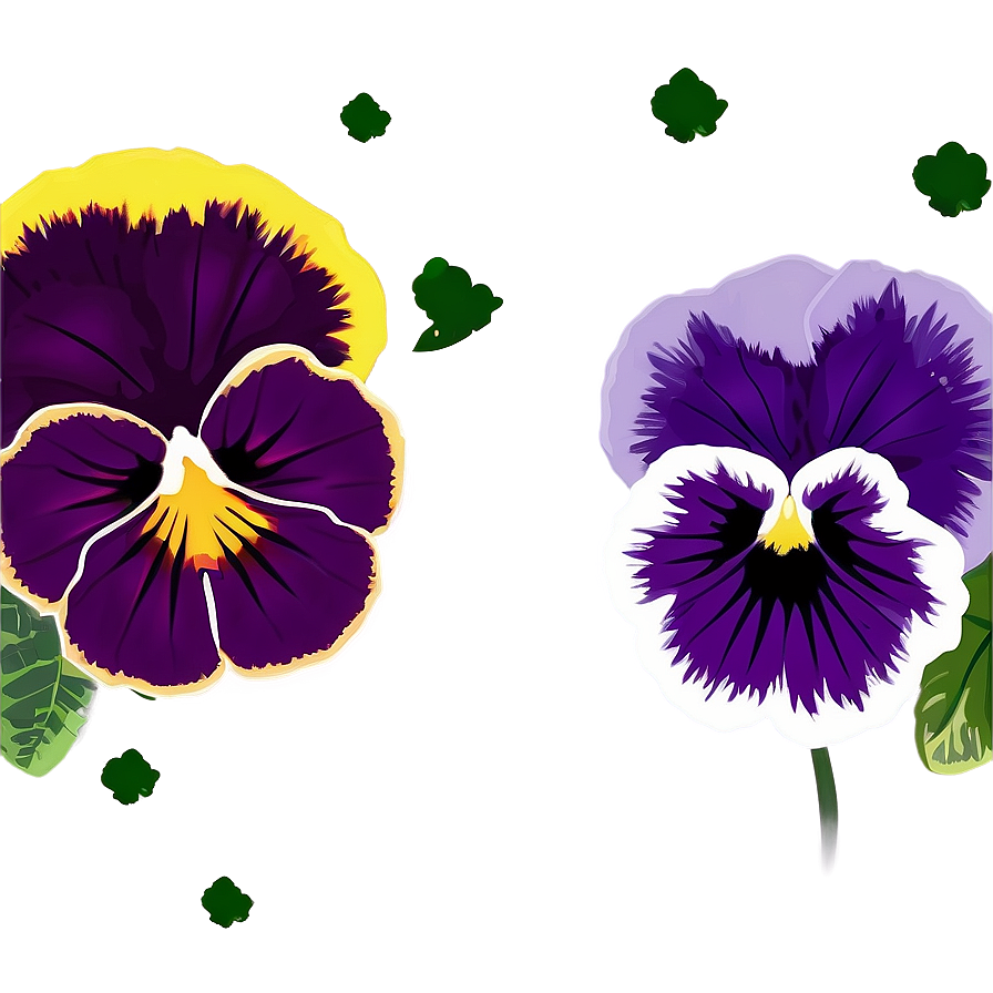 Pansy Clip Art Png 06232024 PNG Image