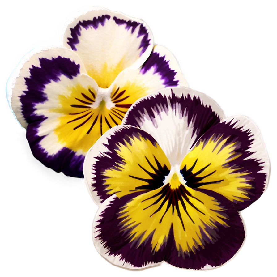 Pansy Illustration Png Aas PNG Image