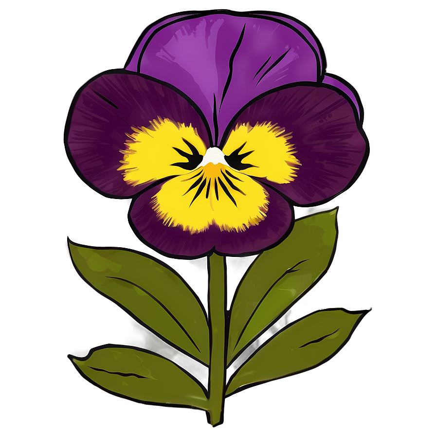 Pansy Seed Packet Png 71 PNG Image