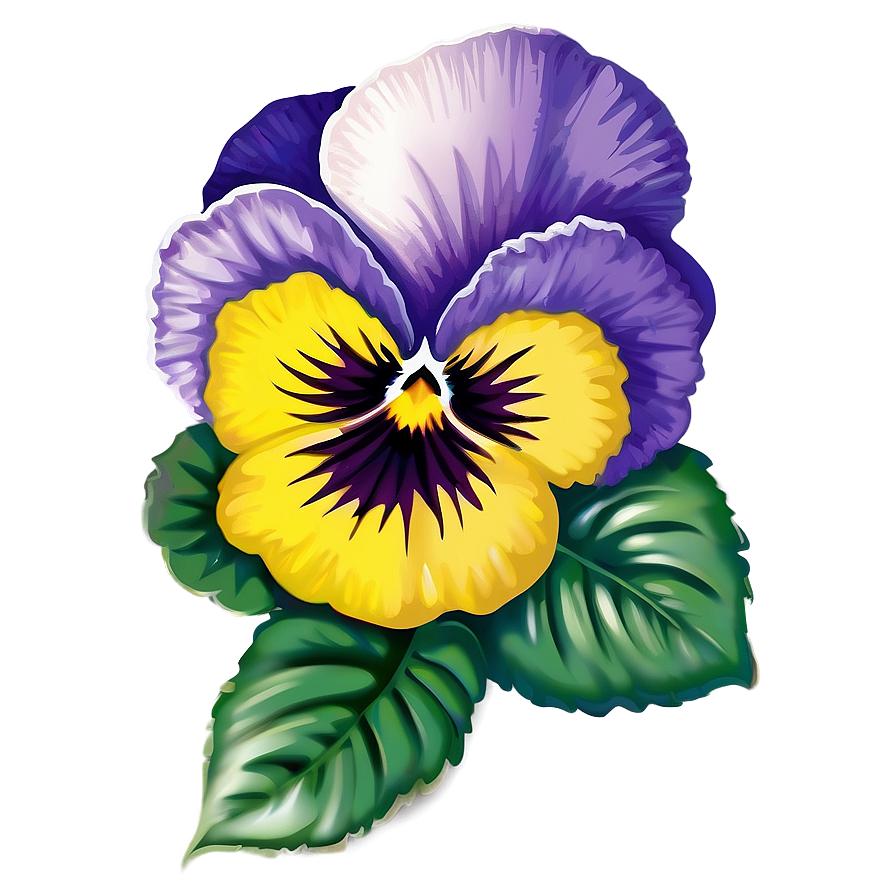 Pansy Vector Png Uaf PNG Image