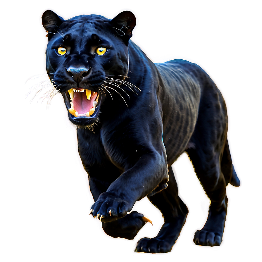 Panther Running Png 18 PNG Image