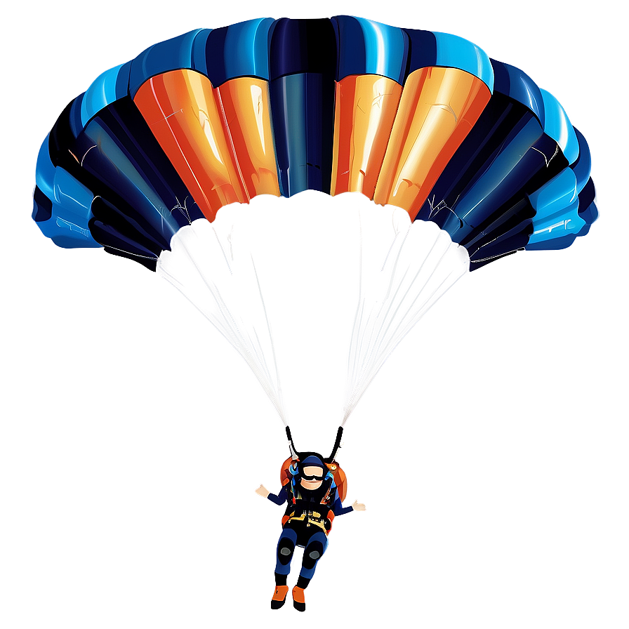 Parachute Skydive Png 41 PNG Image