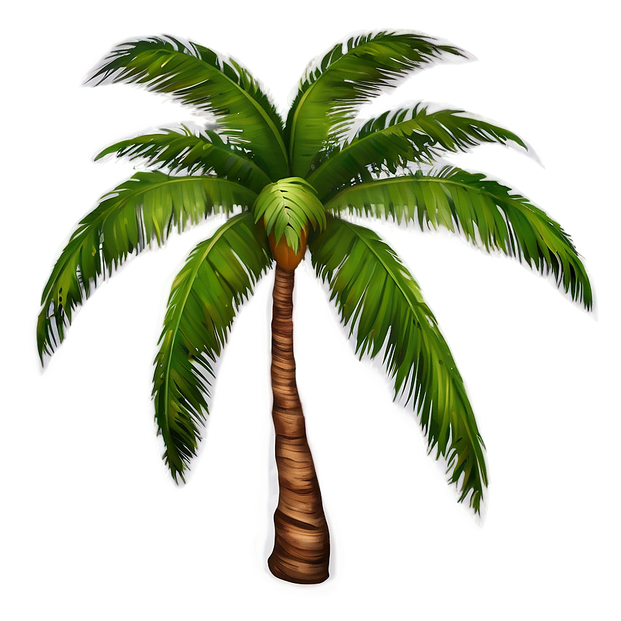 Paradise Beach Palms Png 06112024 PNG Image