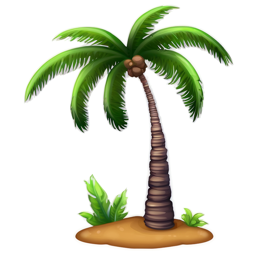 Paradise Palm Tree Emoji Png 25 PNG Image