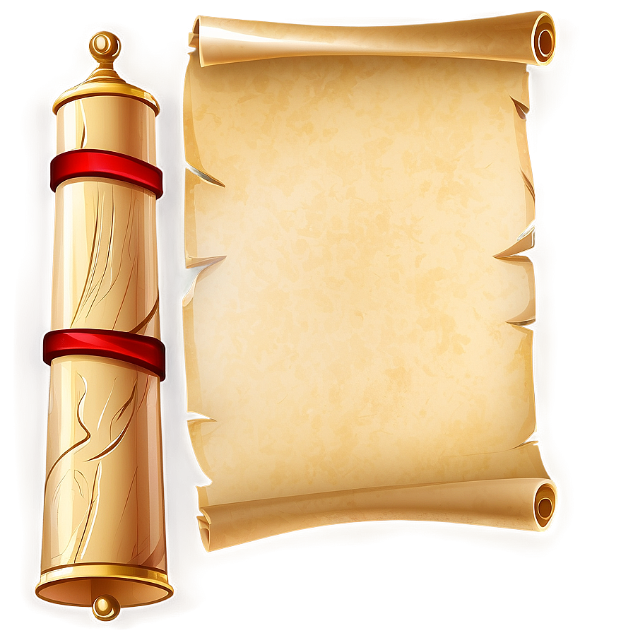 Parchment Scroll Clipart Png 15 PNG Image