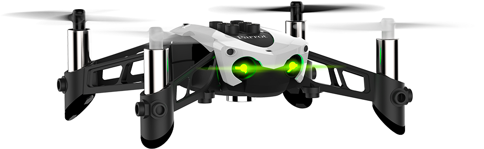 Parrot Drone In Flight PNG Image