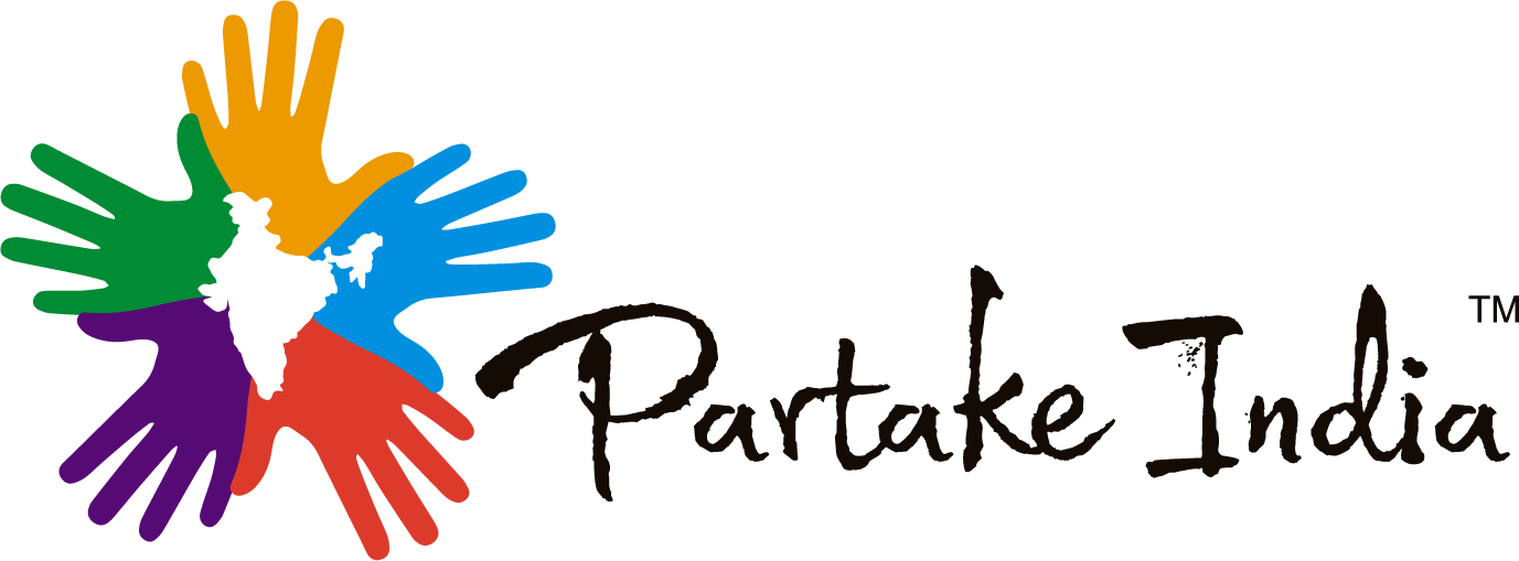 Partake India Logo Colorful Hands PNG Image