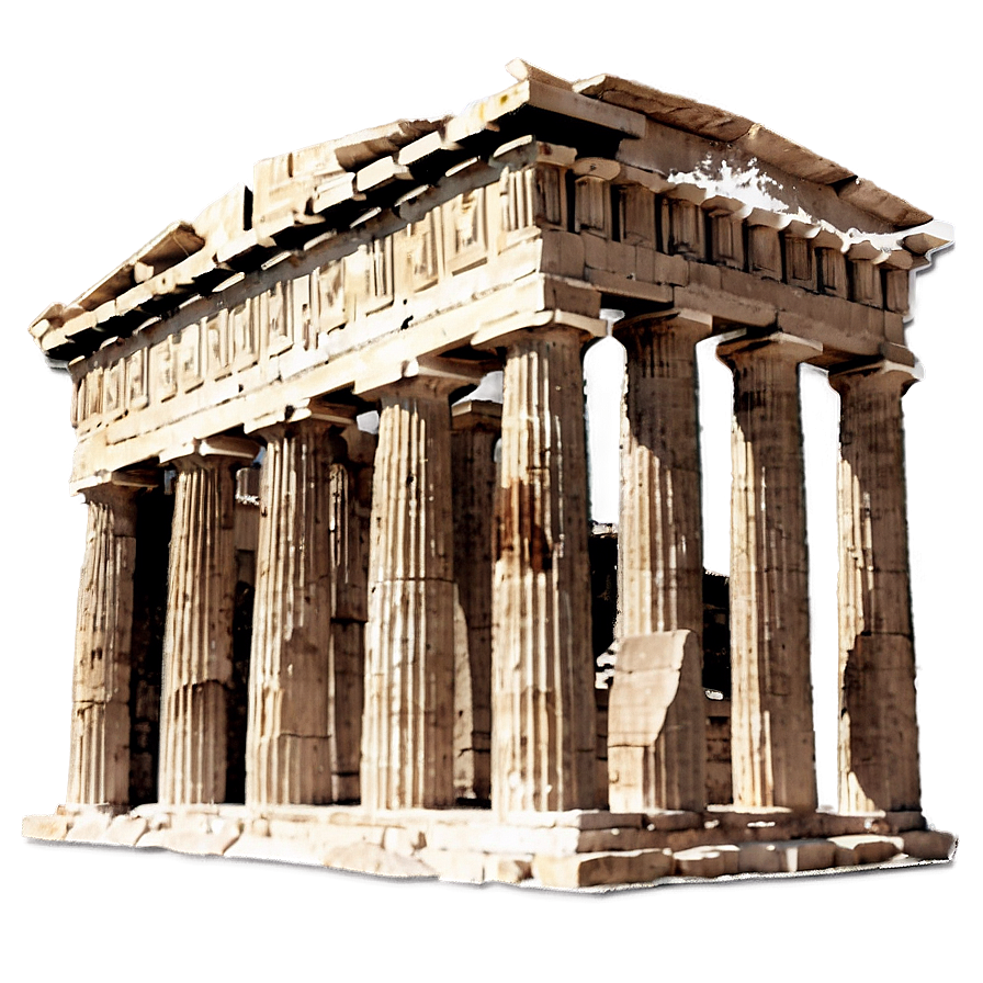 Parthenon Acropolis Athens Png Gjw PNG Image