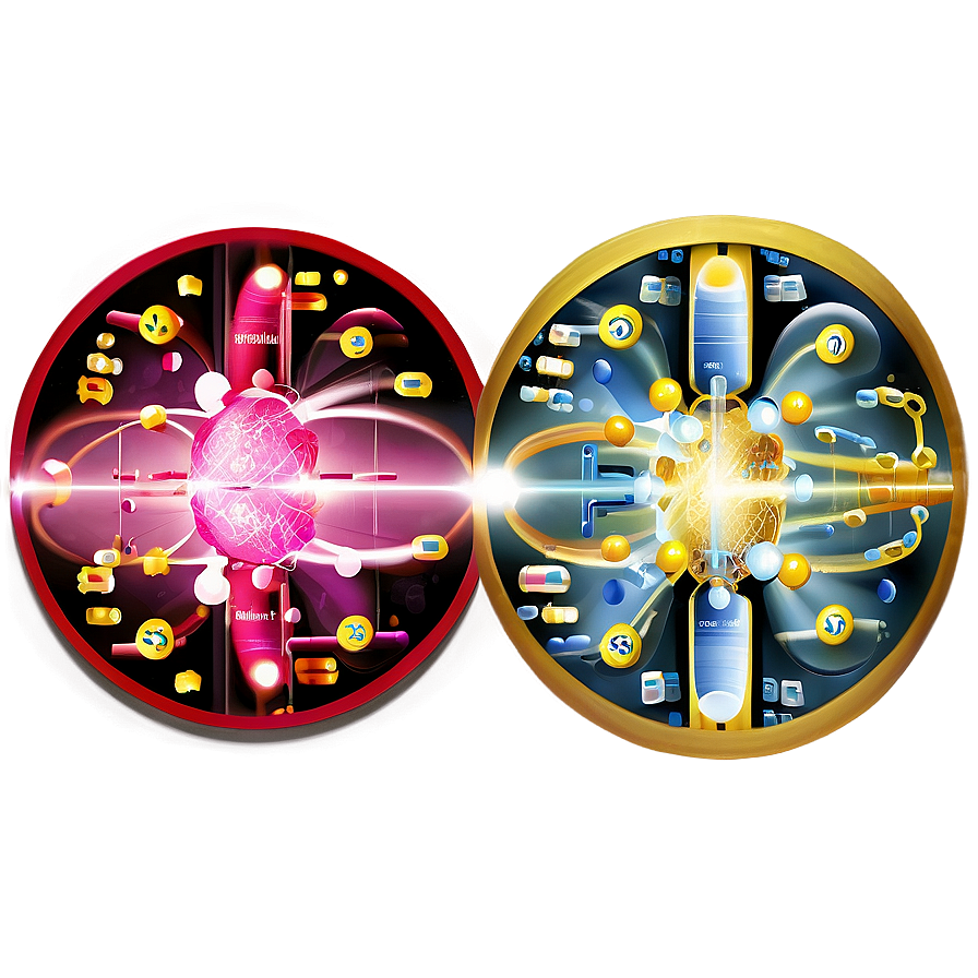 Particle Physics Science Png Qdc PNG Image