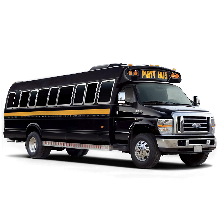 Party Bus A PNG Image