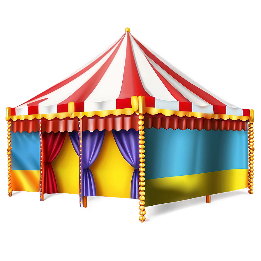 Party Carnival Tent Decoration Png 06282024 PNG Image