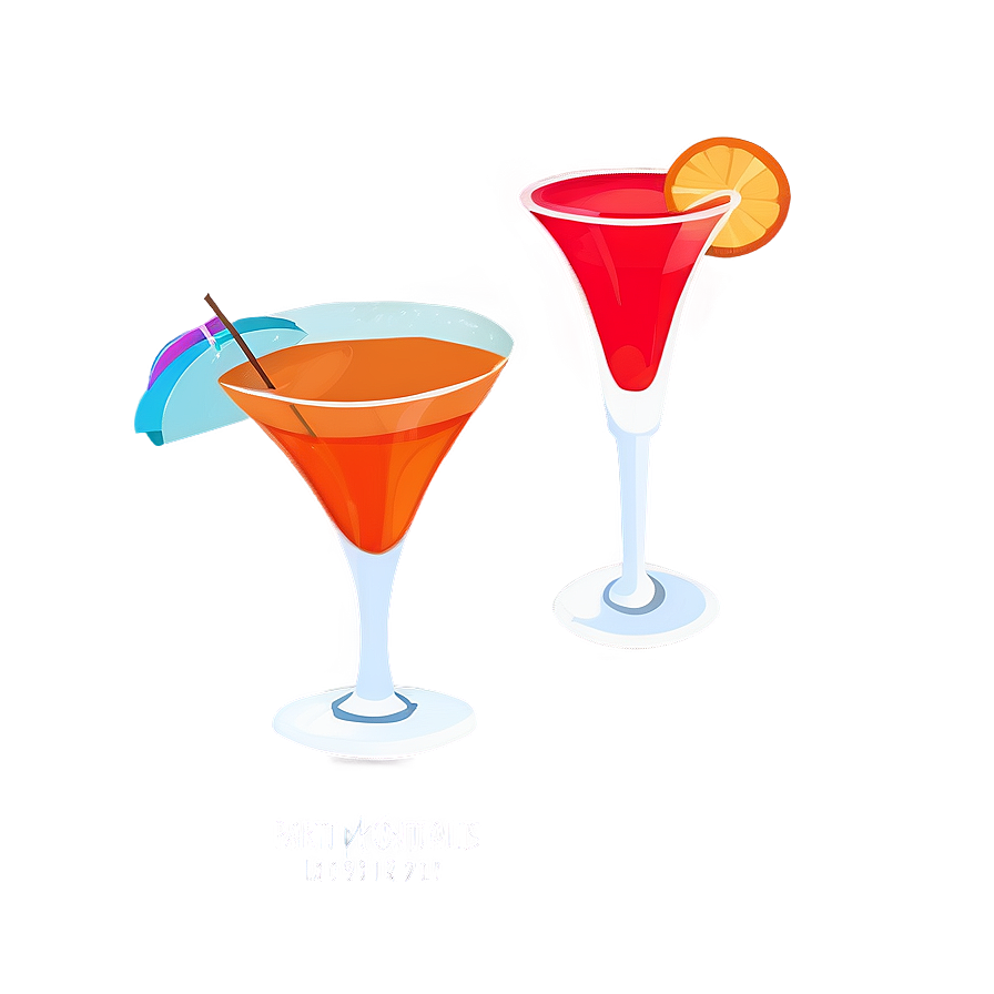 Party Cocktails Png Bex13 PNG Image