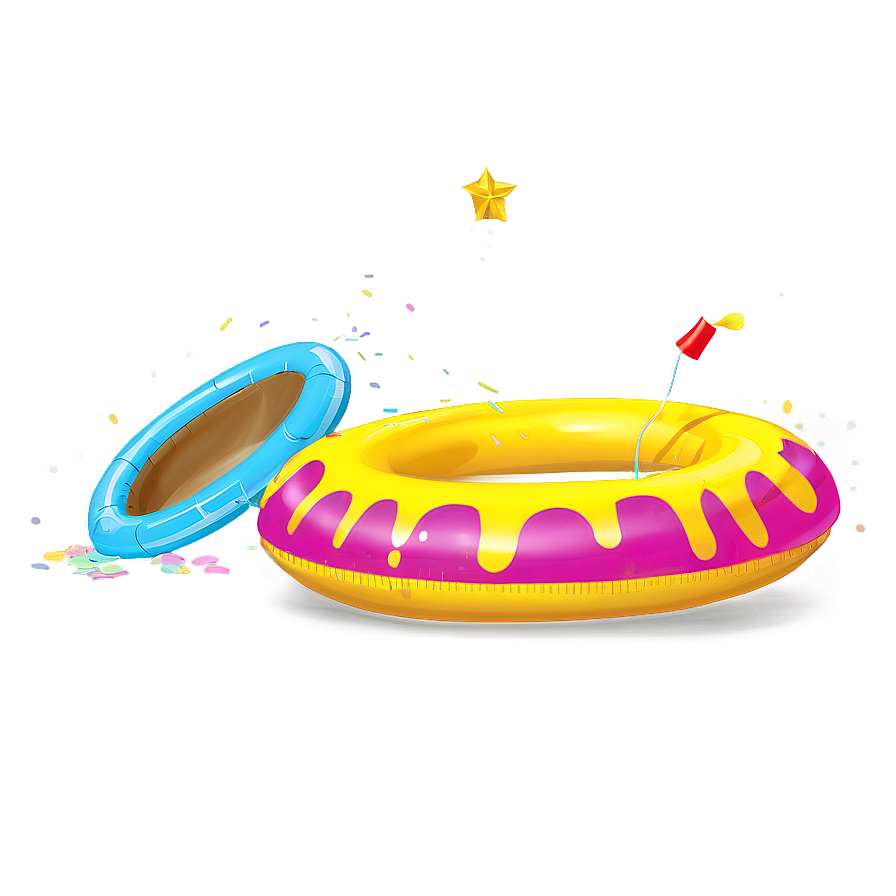 Party Floatie Png 06212024 PNG Image