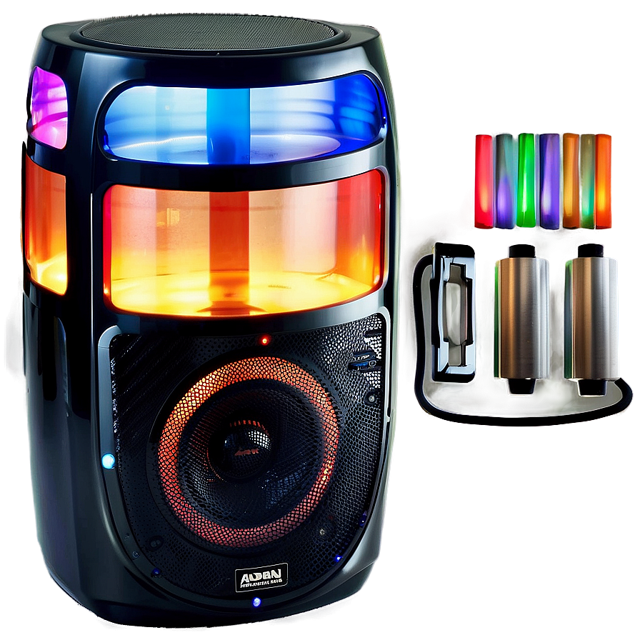 Party Speaker With Lights Png 11 PNG Image