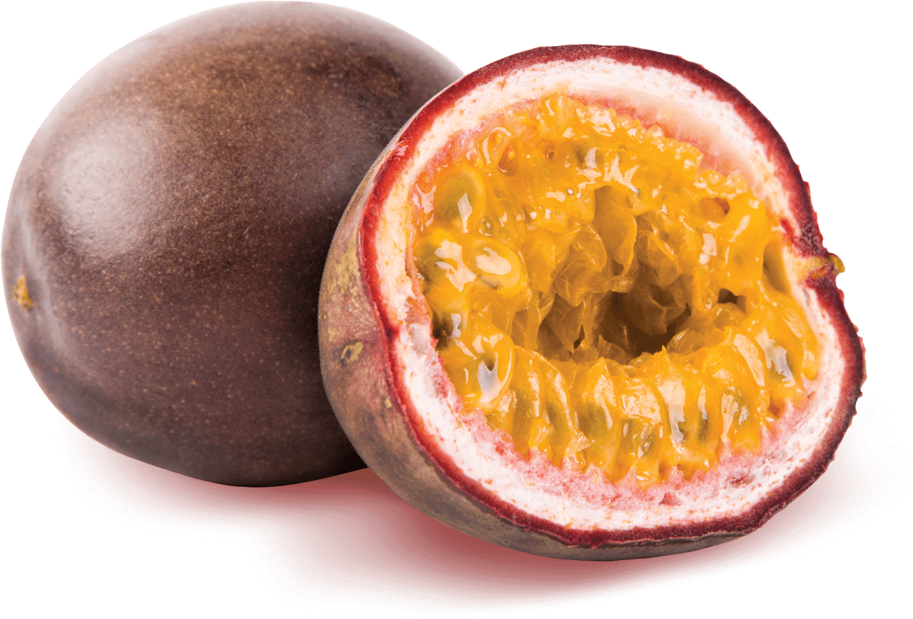 Passion Fruit Close Up PNG Image