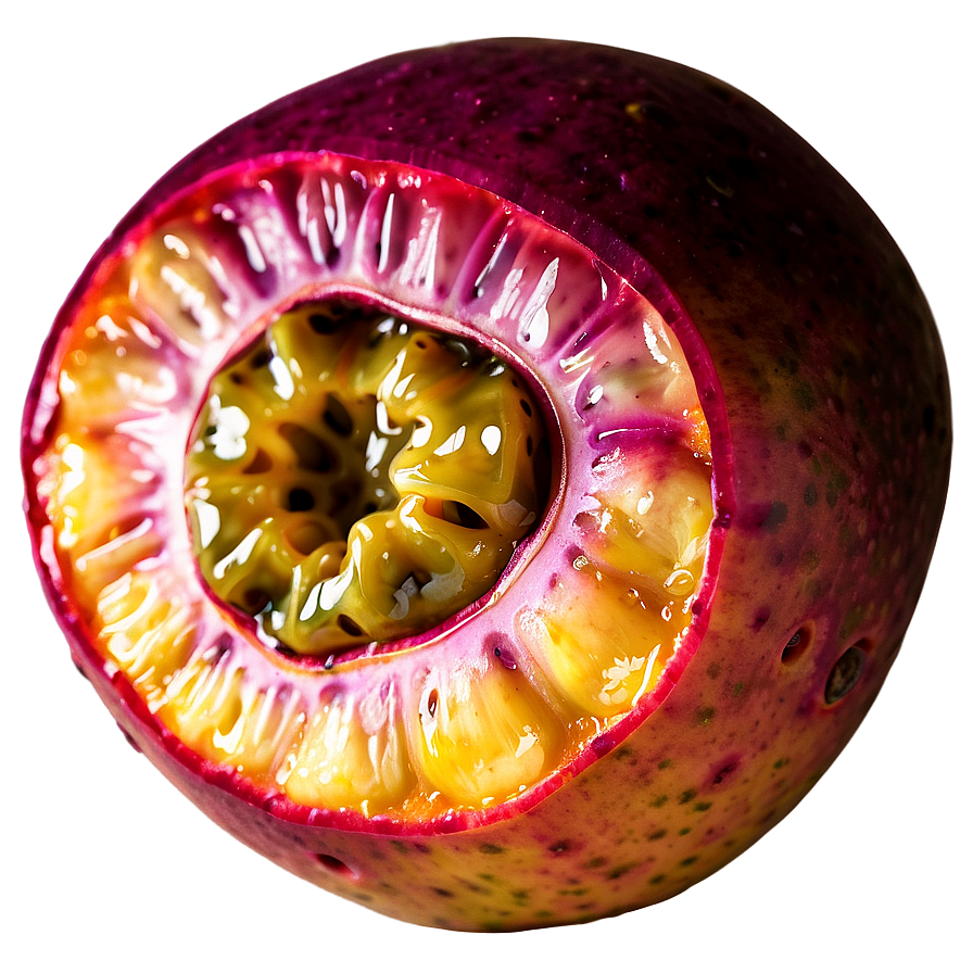 Passion Fruit Pulp Closeup Png 06252024 PNG Image