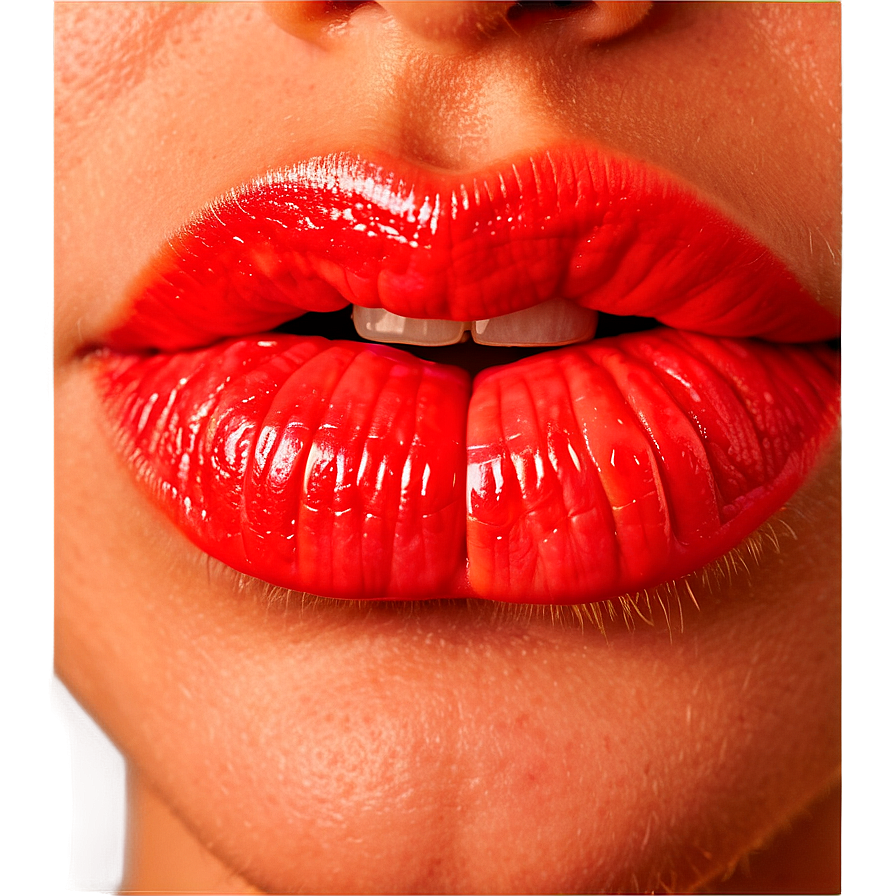 Passionate Lip Bite Image Png Qns18 PNG Image