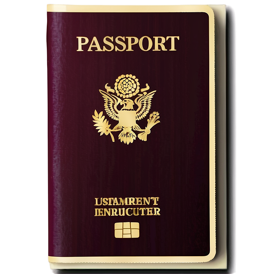 Passport Identity Page Png 05242024 PNG Image