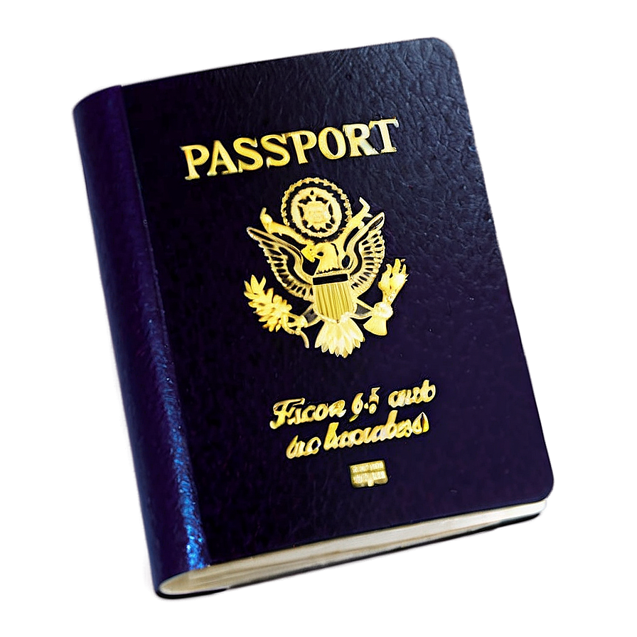 Passport With Coffee Png 32 PNG Image