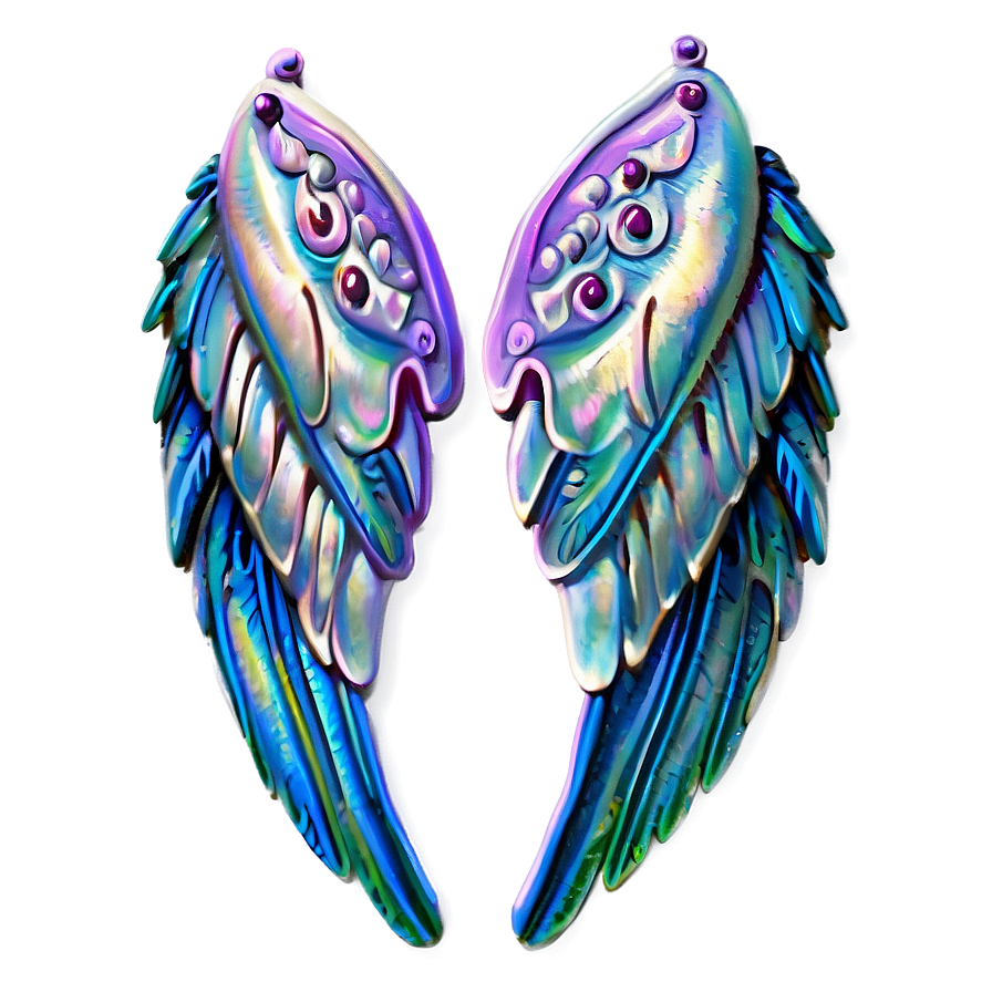 Pastel Angel Wings Background Png Glm PNG Image