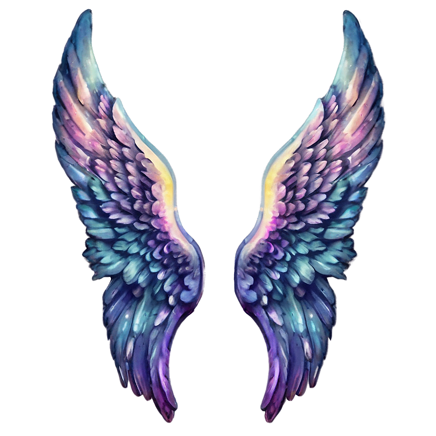 Pastel Angel Wings Background Png Prg76 PNG Image