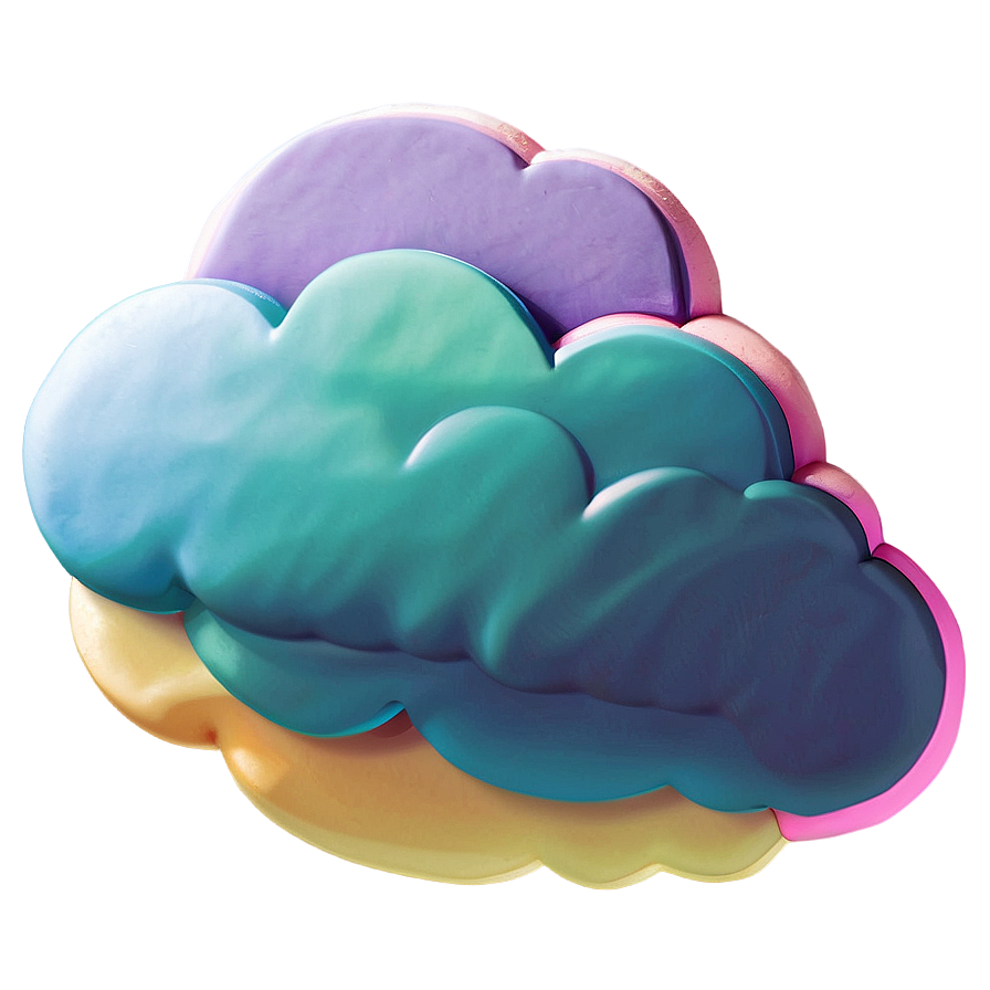 Pastel Cloud Png 04302024 PNG Image