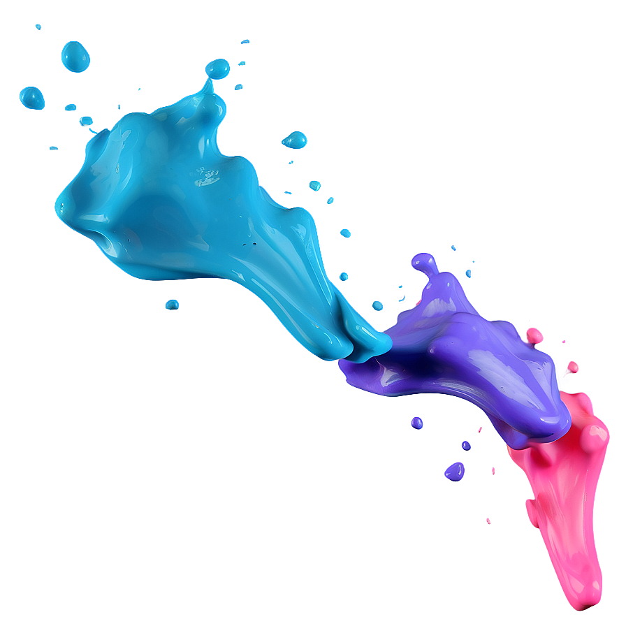 Pastel Color Splash Png Eqk30 PNG Image