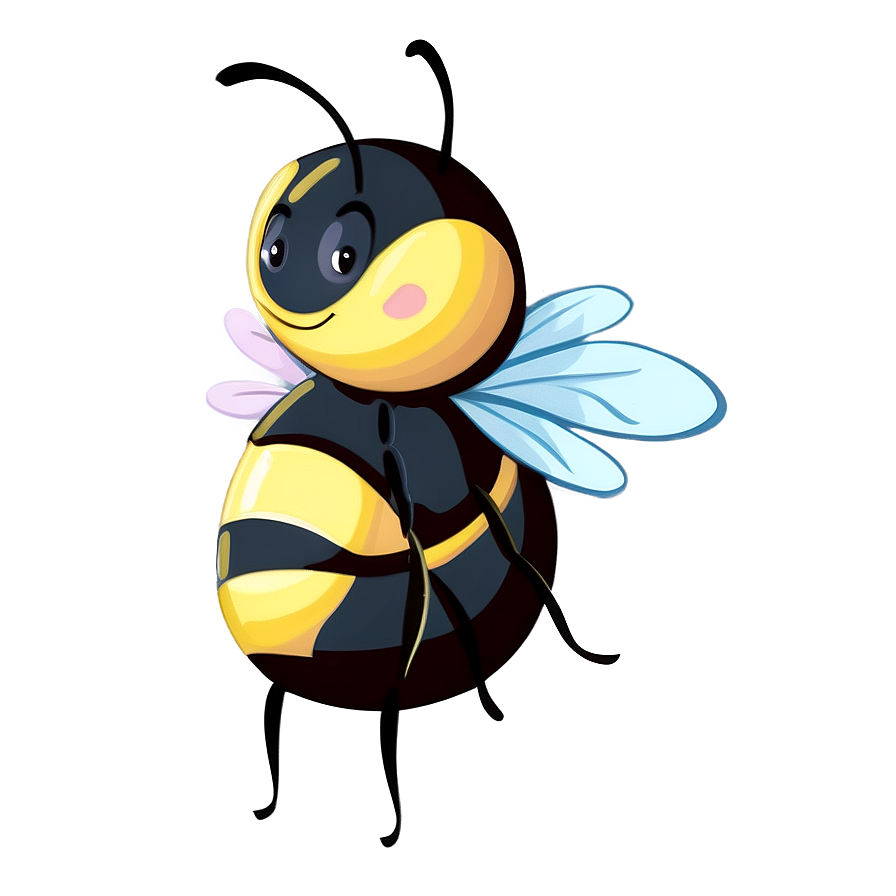 Pastel Cute Bee Png Wuk71 PNG Image