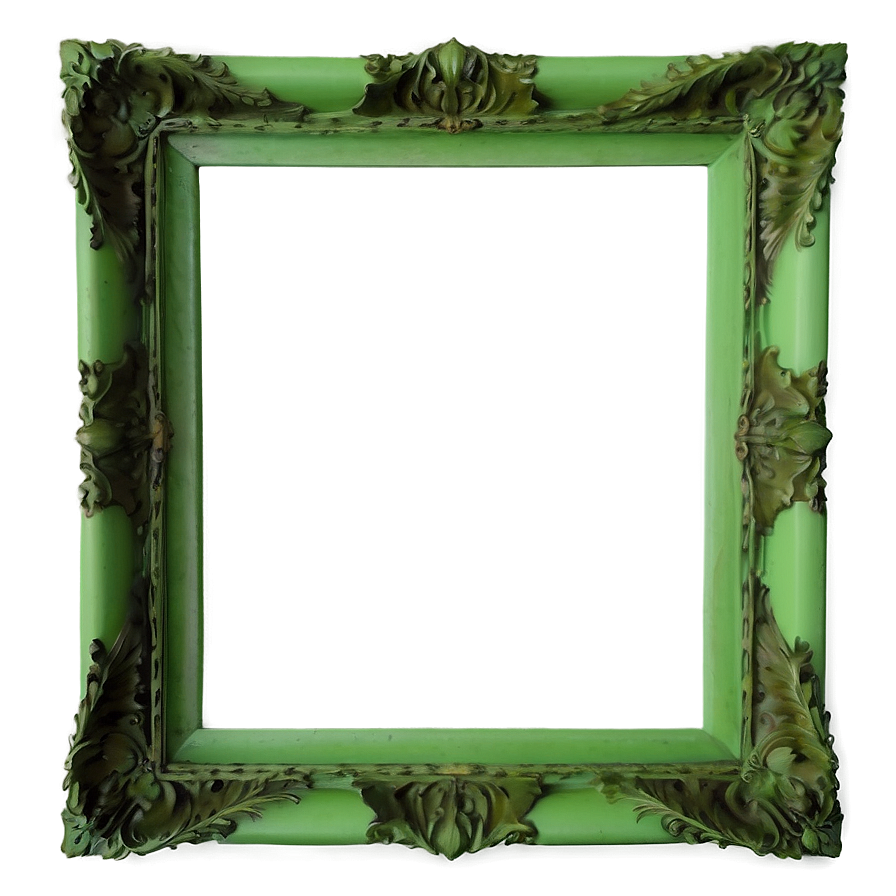 Pastel Green Frame Png 06262024 PNG Image