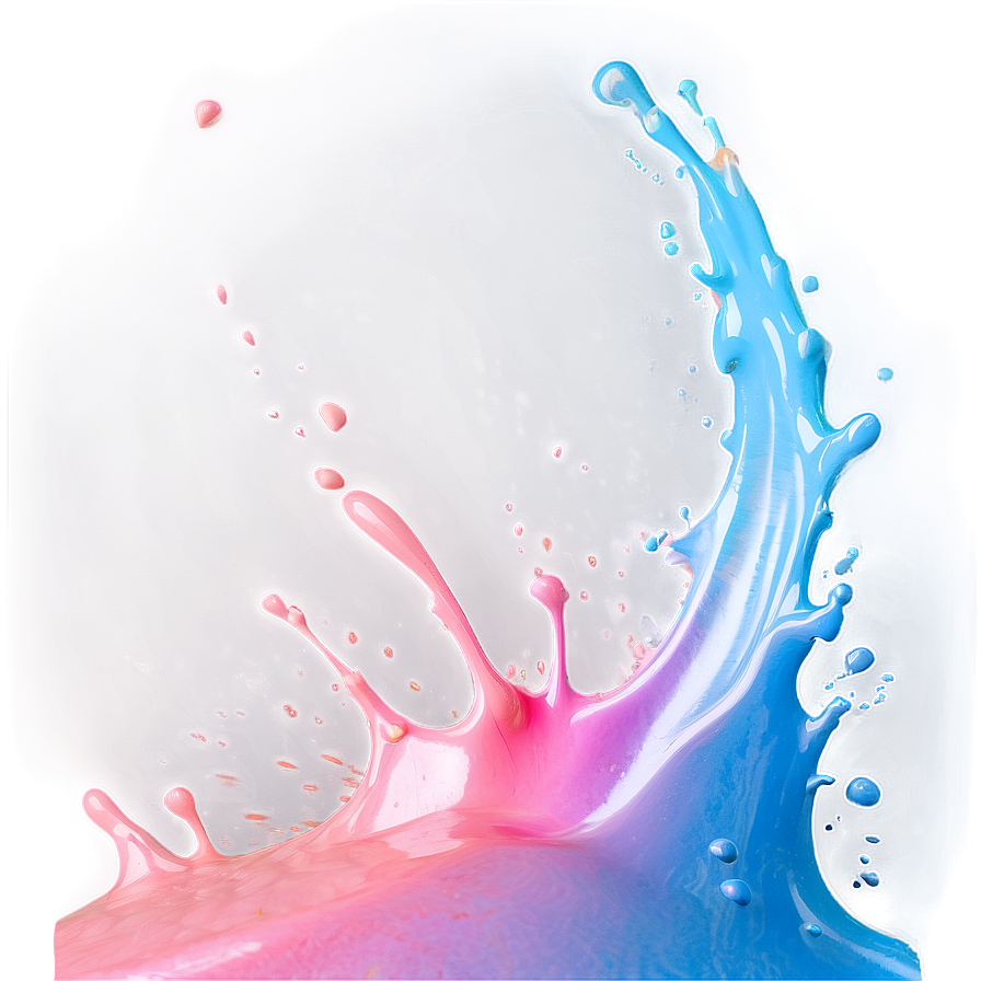 Pastel Paint Splash Png Gwx31 PNG Image