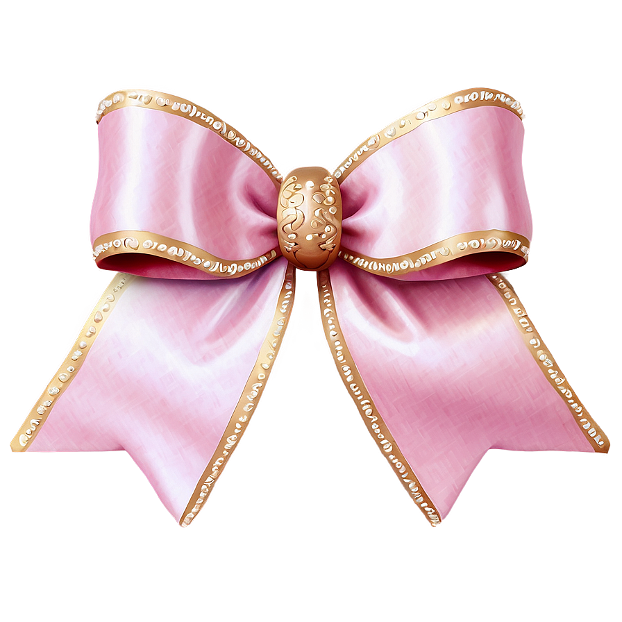 Pastel Pink Gift Bow Png Gma PNG Image