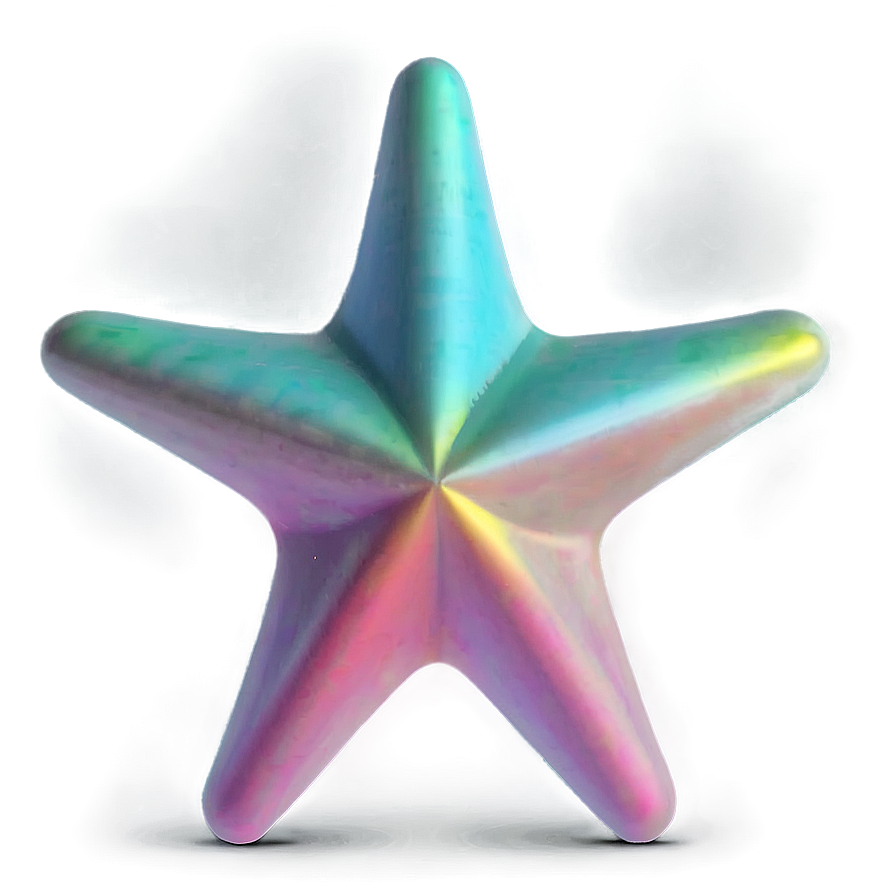 Pastel Rounded Star Png 06132024 PNG Image