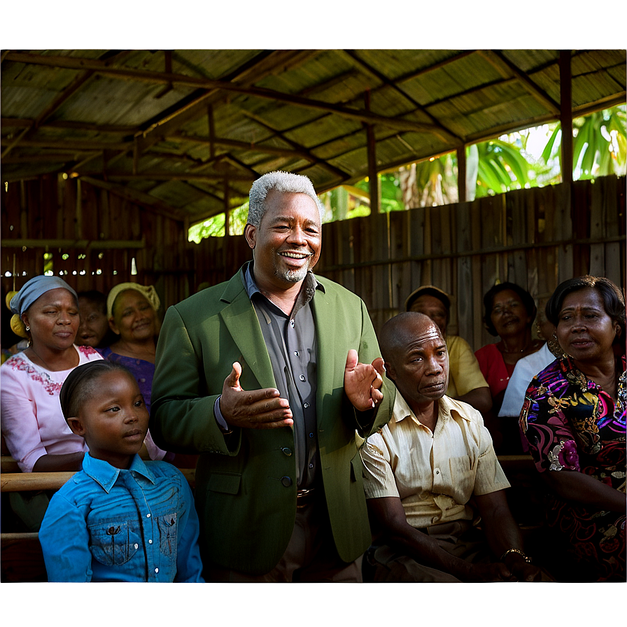 Pastor At Revival Meeting Png Sgh PNG Image