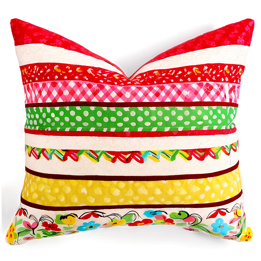 Patchwork Pillow Png Ovs PNG Image