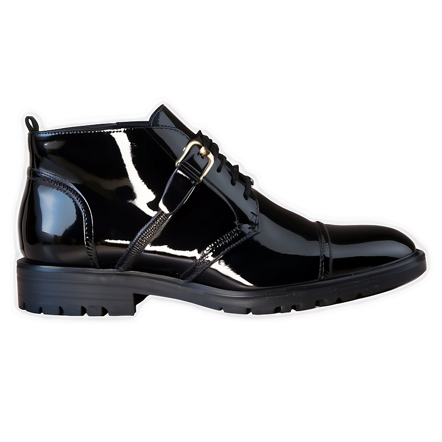 Patent Leather Boots Png Ije PNG Image