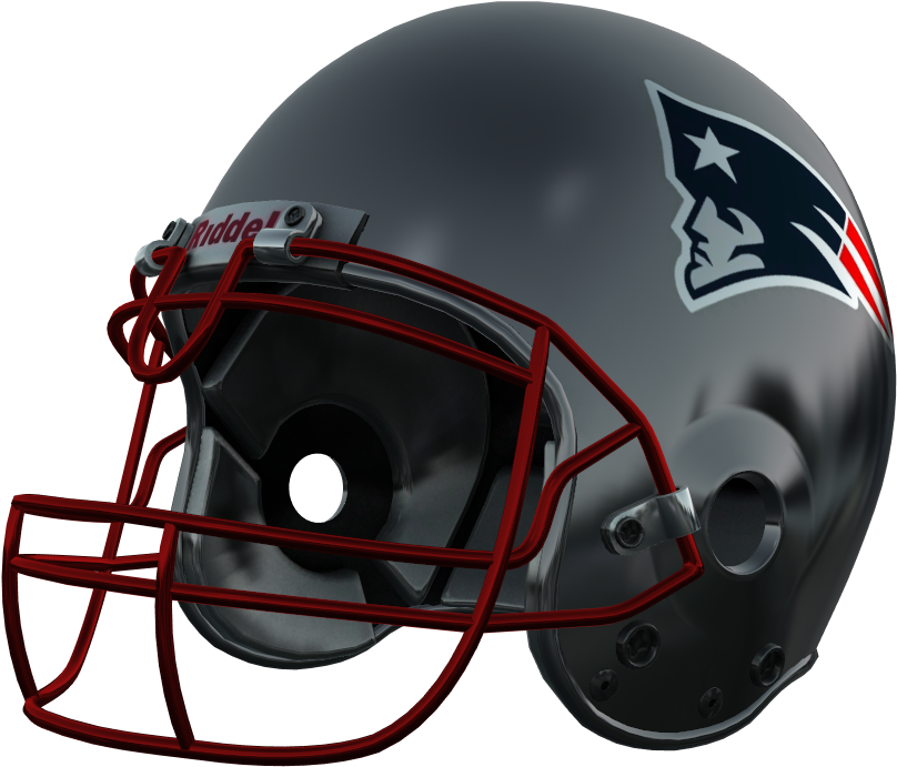 Patriotic Football Helmet PNG Image