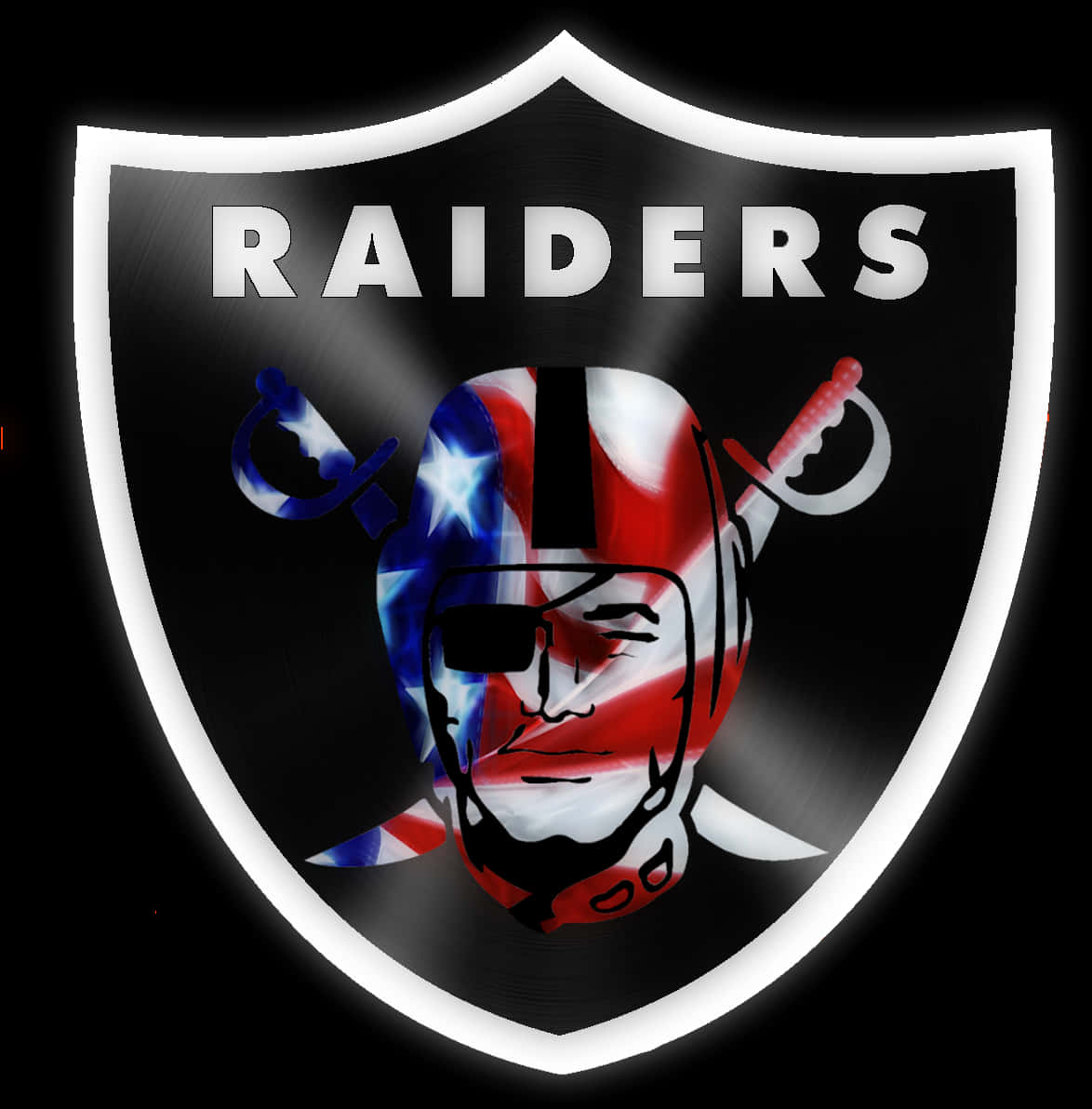 Patriotic Raiders Logo PNG Image