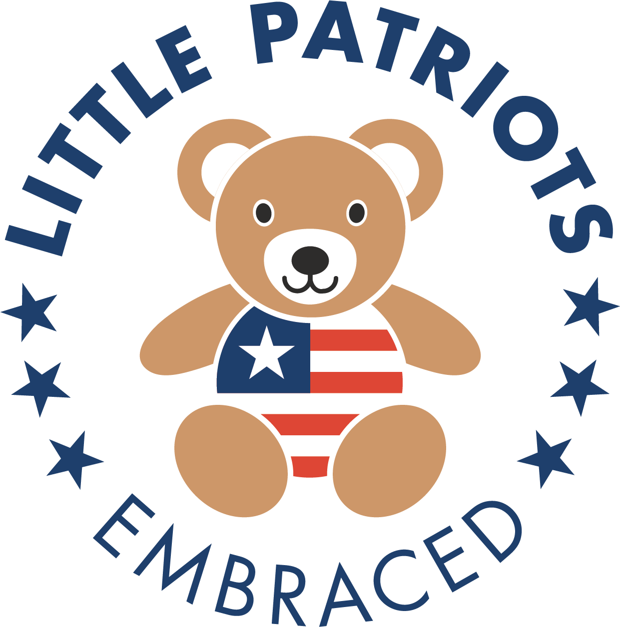 Patriotic Teddy Bear Graphic PNG Image