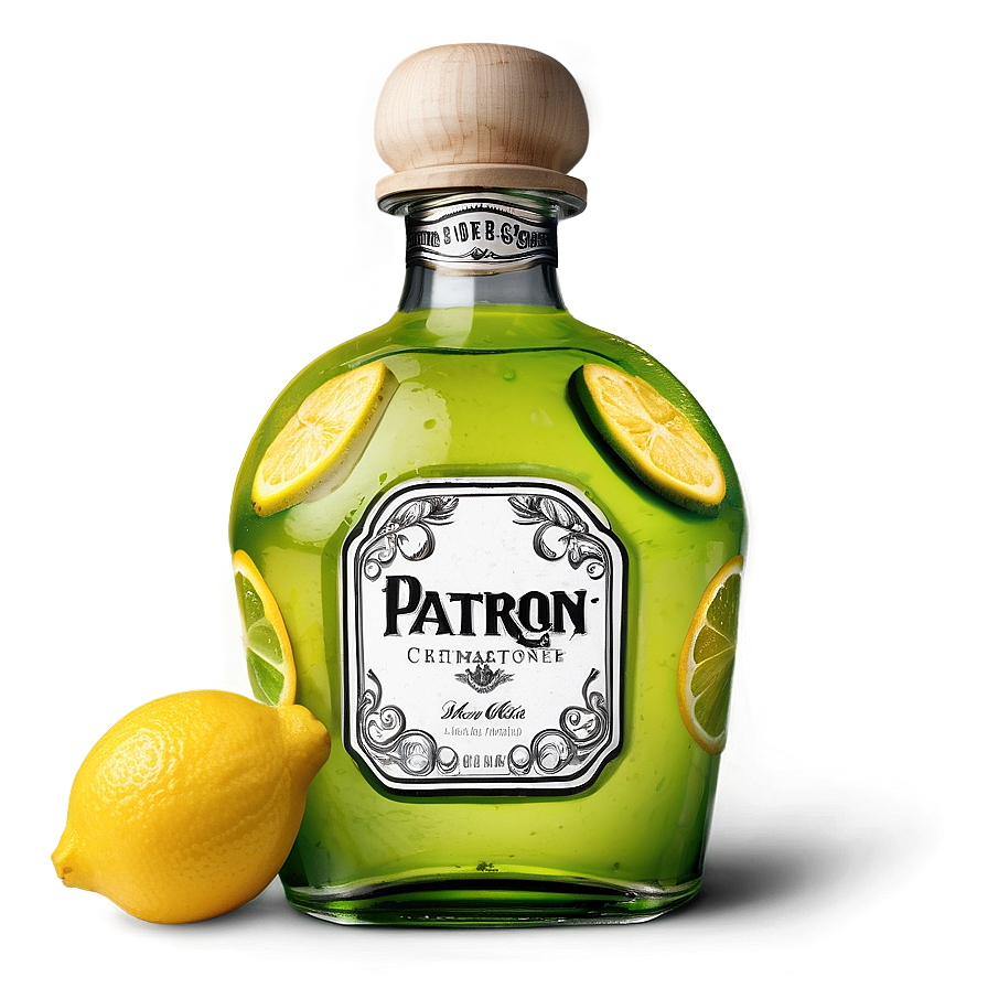 Patron Citronge Bottle Png Kyx97 PNG Image