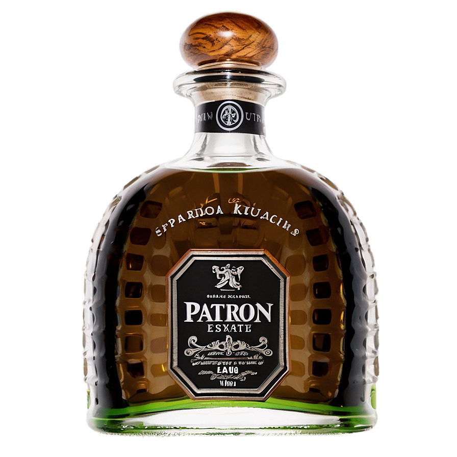 Patron Estate Release Bottle Png 06292024 PNG Image