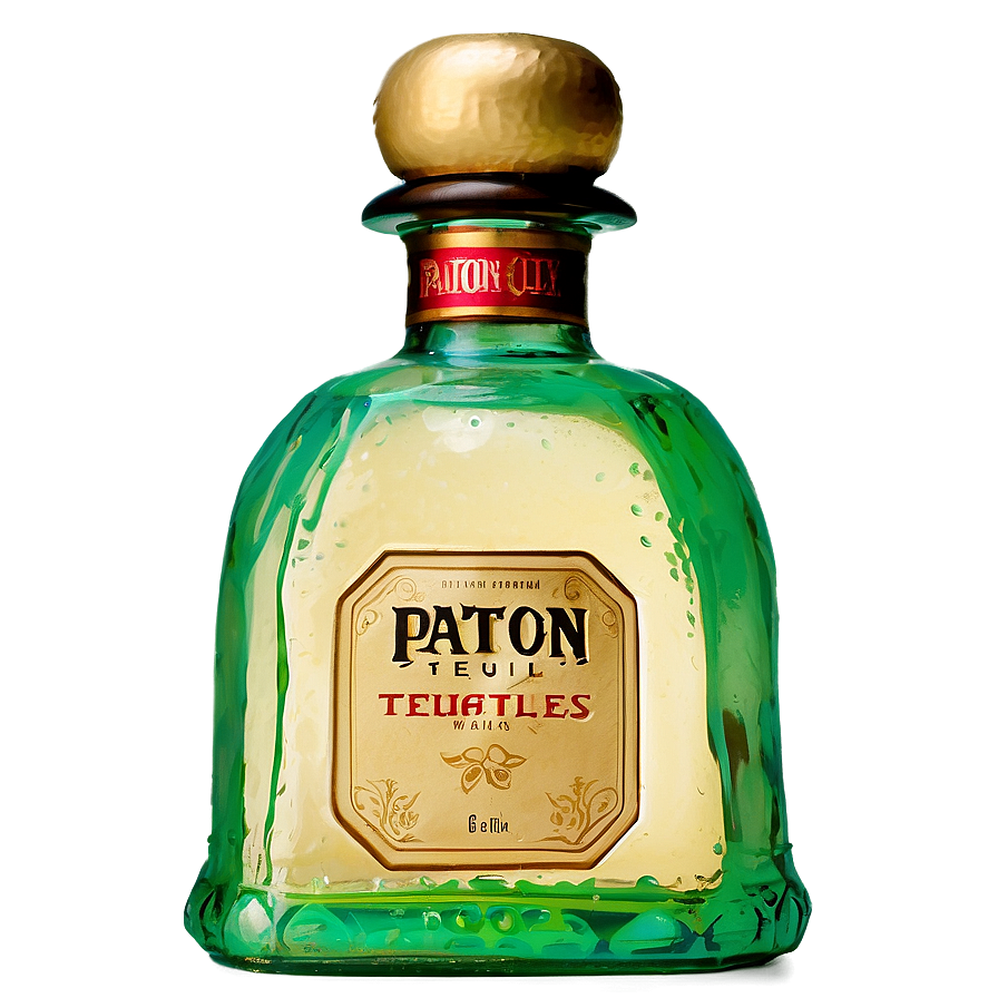 Patron Gold Tequila Png 06122024 PNG Image